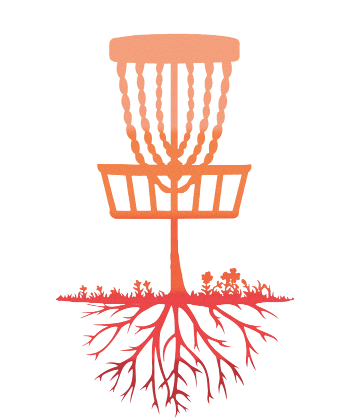 Tree Roots Disc Golf Basket Disc Golfing Frisbee Disc Golf T-Shirt