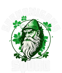 Shenanigans Squad Gnome Shamrock Matching St Patricks Day Full Zip Hoodie