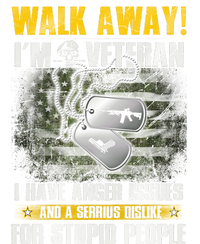 Walk Away! I'm A Veteran Amy Cooling Performance Long Sleeve Crew