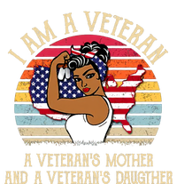 I Am A Veteran Veteran's Mother And Daughter Mesh Reversible Basketball Jersey Tank