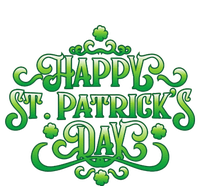 Happy St. Patrick's Day Irish Holiday Shamrock Grommeted Golf Towel