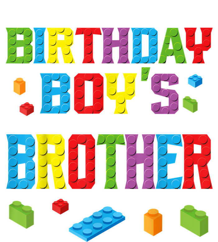 Master Builder Birthday Boy's Brother Building Bricks Blocks Adult ChromaSoft Performance T-Shirt