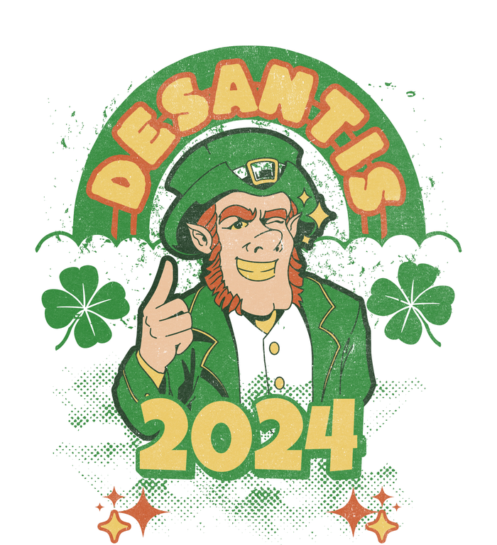 Desantis 2024 St Patrick's Day Conservative Button