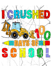 I Crushed 100 Days Of School Excavator Construction Great Gift T-Shirt