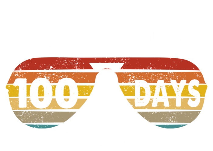 I Crushed 100 Days Of School Glasses Student Vintage Cute Gift T-Shirt