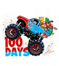 I Crushed 100 Days Of School Monster Truck Teacher Gift Short Acrylic Beanie