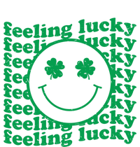 St Patricks Day Feeling Lucky Shamrock St Patrick's Day Gift Ladies Essential Flowy Tank