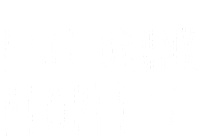 I See Drunk People Funny St Patrick's Day Long Sleeve Pajama Set