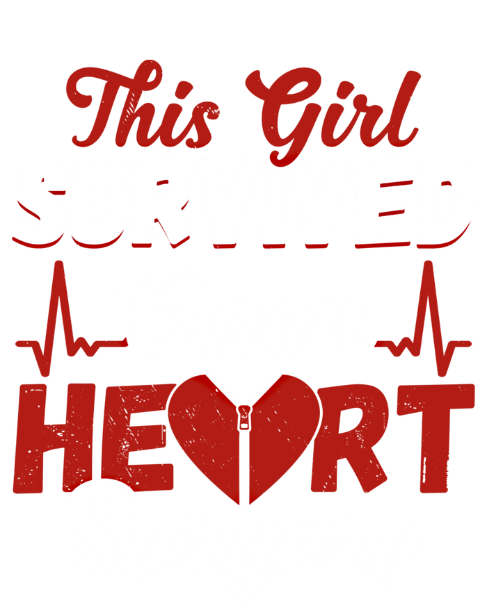 This Survived Gift Survivor Open Heart Surgery Gift Tie-Dye Long Sleeve Shirt