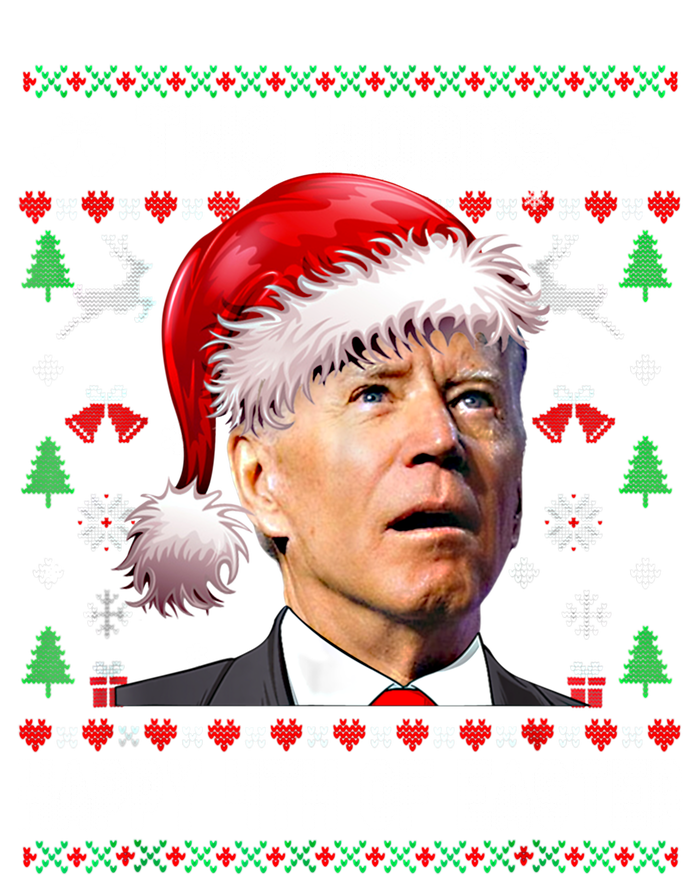 Two Words Happy 4th Of Easter Joe Biden Christmas Sweater Cool Gift T-Shirt