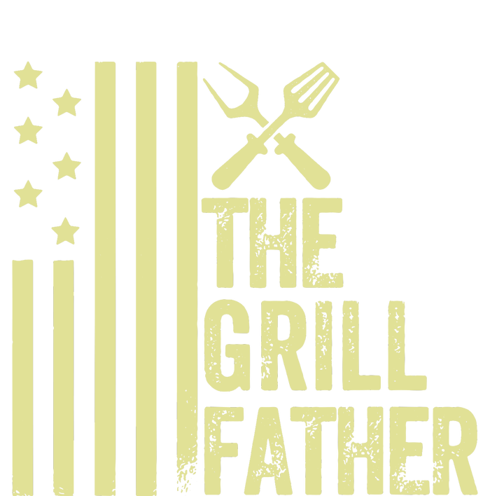 Vintage Funny The Grillfather Grill Fathers Vintage Women's T-Shirt