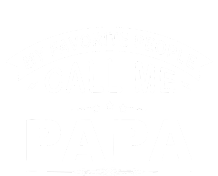 My Favorite People Call Me Papa Father's Day Women's Racerback Tank