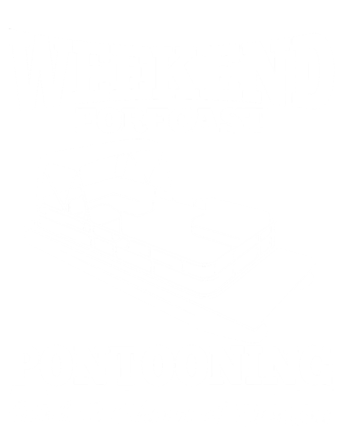 Weekend Forecast Pontooning With A Chance Of Ing Party Gift Premium T-Shirt