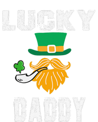 Lucky Daddy Leprechaun Saint Patrick's Day Gift Bella+Canvas Jersey Crop Tee