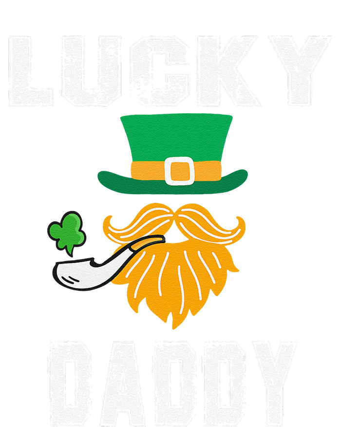 Lucky Daddy Leprechaun Saint Patrick's Day Gift Bella+Canvas Jersey Crop Tee