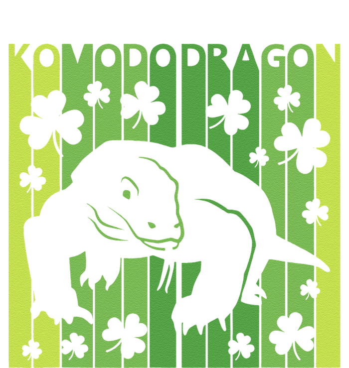 Lucky Komodo Dragon Animal St Patrick's Day Irish T-Shirt