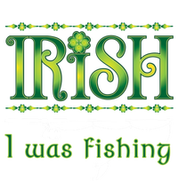 Irish I Was Fishing Shamrock Gift Premium T-Shirt