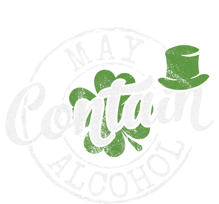 May Contain Alcohol Funny Saint Paddy's St Patrick's Day T-Shirt