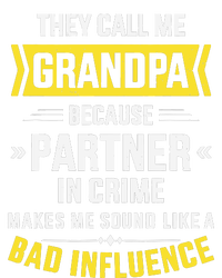 Father's Day They Call Me Grandpa Because Partner In Crime USA-Made Snowflake Beanie