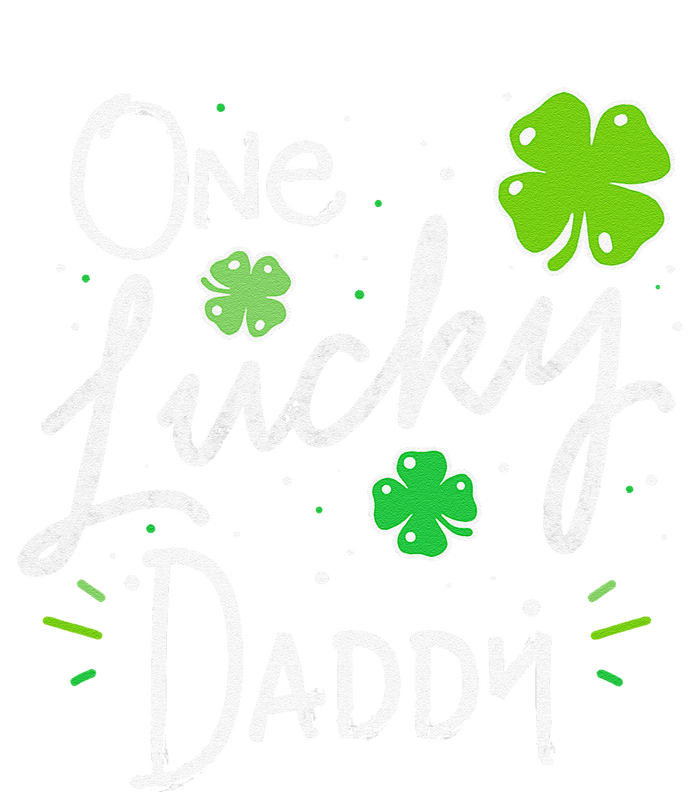 One Lucky Dad Matching St Patricks Day New Daddy T-Shirt