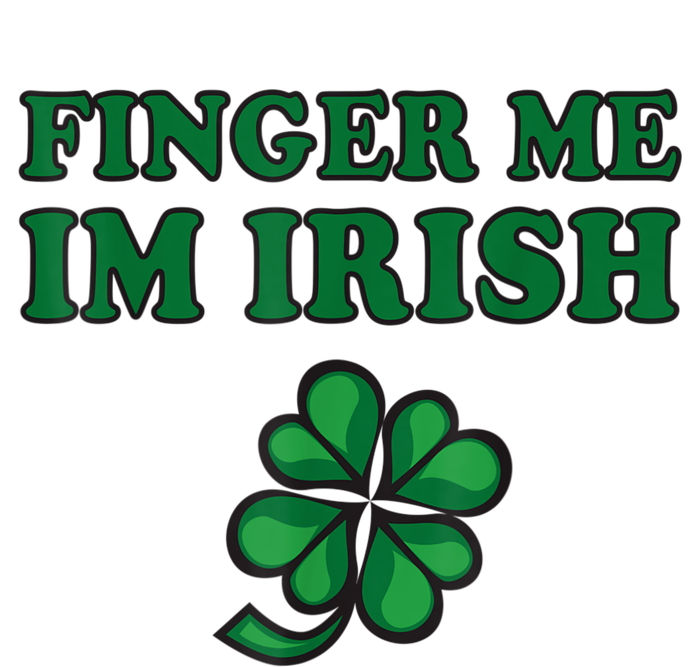 Finger Me I'm Irish Funny Irish St Patrick’s Day Dry Zone Grid Polo