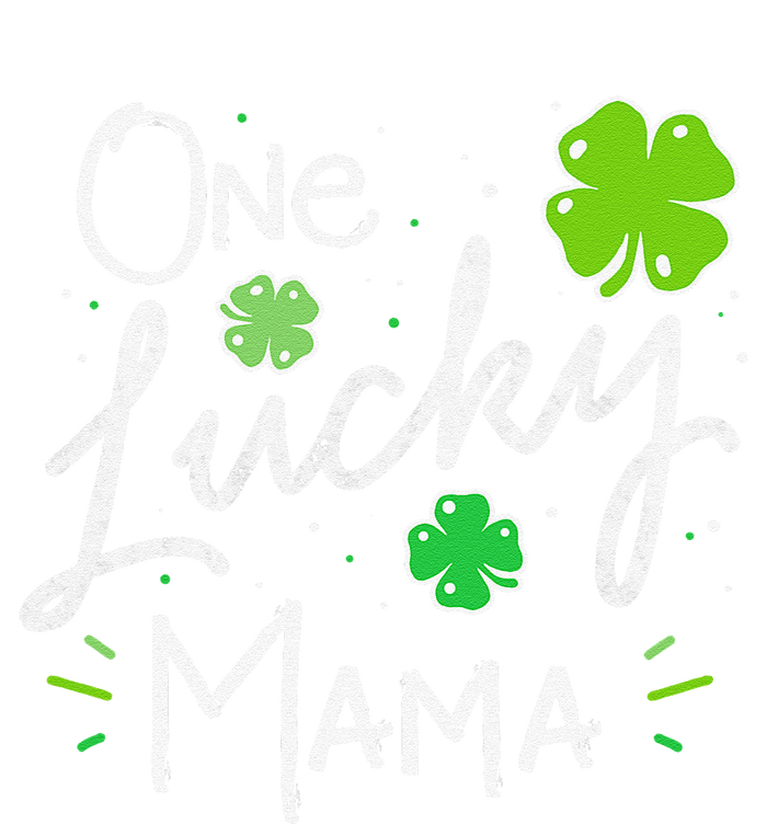 One Lucky Mama St Patricks Day WoMom Mother Shamrock Hoodie