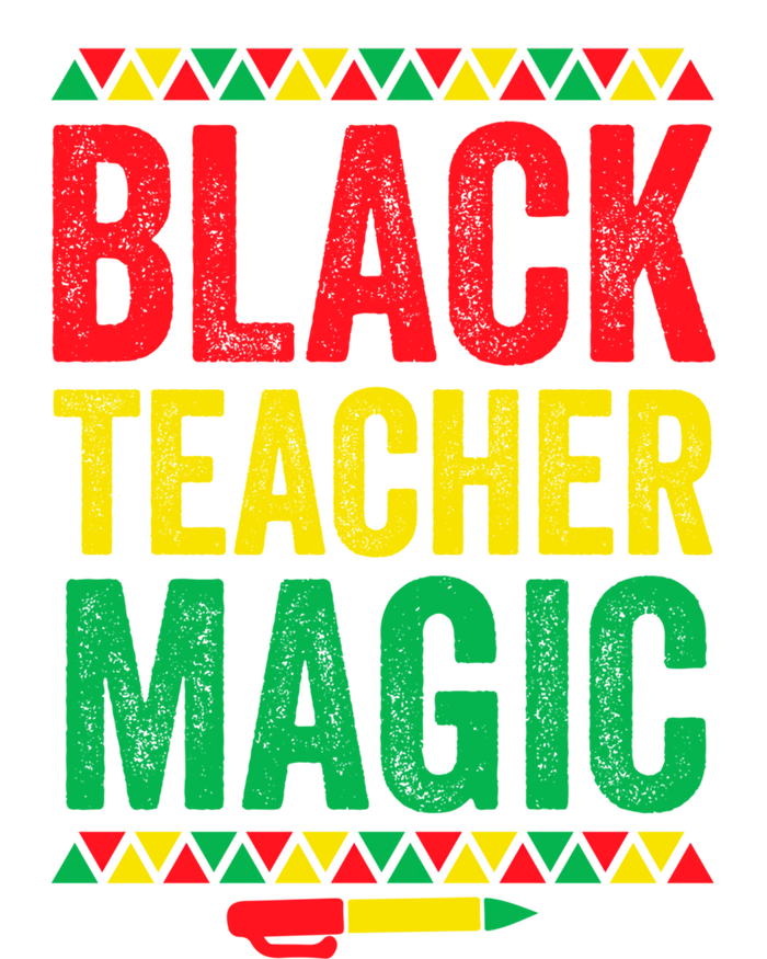 Juneteenth Teacher Black History Month Gift Black Teacher Magic Cute Gift T-Shirt