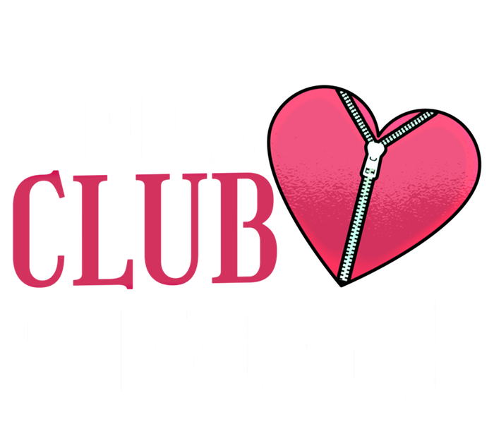 Zipper Club Member Open Heart Bypass Surgery Cute Gift Tie-Dye T-Shirt