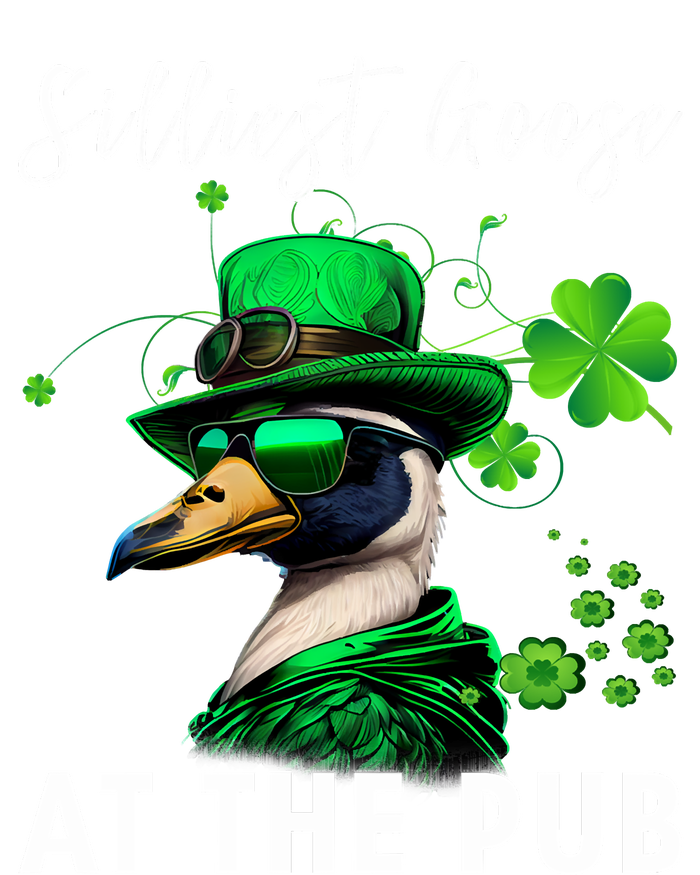 Silliest Goose At The Pub St. Patrick’s Day Ladies Long Sleeve Shirt