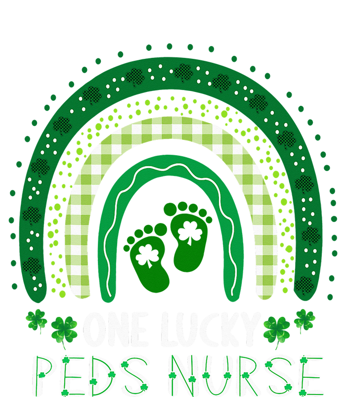 One Lucky PEDS Nurse Rainbow St. Patrick's Day Tall Sweatshirt