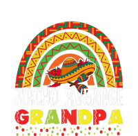 Rainbow Nacho Average Grandpa Mexican Dish Granddad Cinco De Mayo Ladies Long Sleeve Shirt