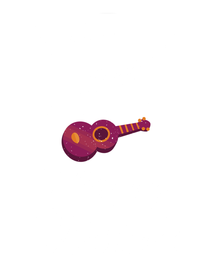 Just A Who Loves Playing Ukulele Uke Ukulele Gift Kids Sweatshirt