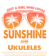 Just A Who Loves Sunshine And Ukuleles Gift T-Shirt