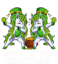 Wee Little Hooligan Unicorn Dabbing Dance Funny Cute Saint Patrick's Day Valucap Bio-Washed Visor