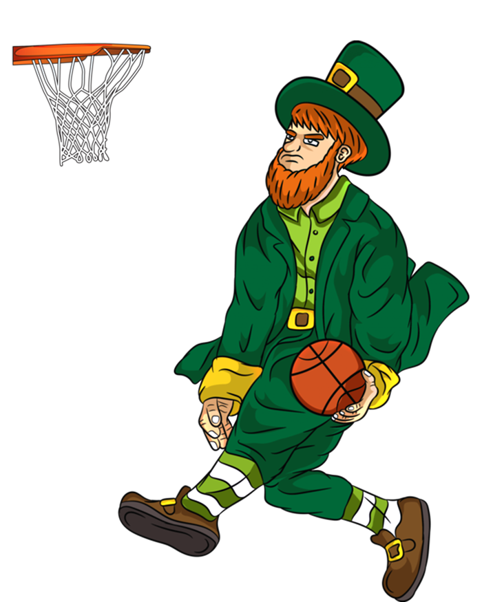 Leprechaun St Patricks Day Basketball Meaningful Gift T-Shirt