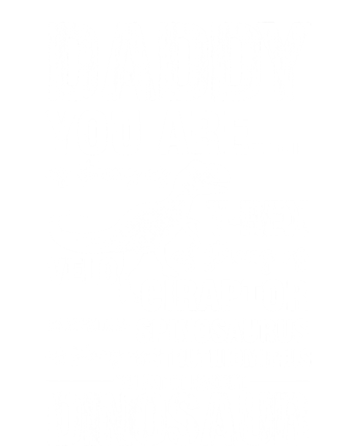 Daddy You Are Strong As Tgiftrex Dinosaur Funny Father's Day Gift Poster