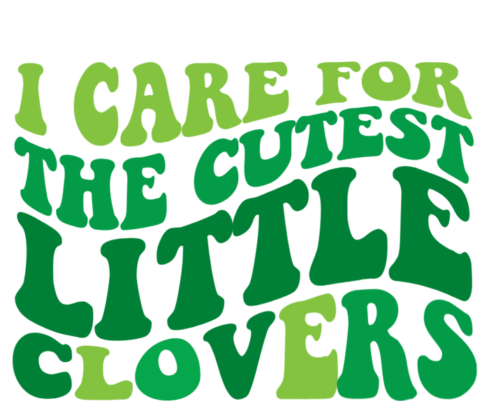 I Care For Cutest Clovers Nurse St Patricks Day Performance Long Sleeve Polo