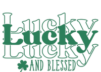 Lucky And Blessed Cute St Patricks Day T-Shirt