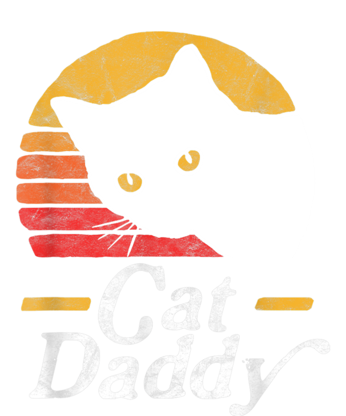 Cat Daddy Vintage Eighties Style Cat Retro Distressed Kids Sweatshirt