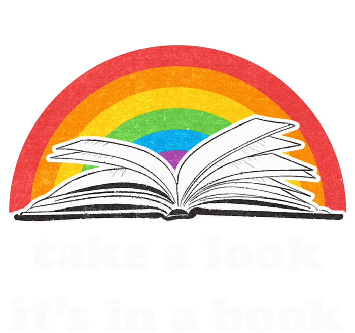 Take A Look Its In A Book Retro Inspired Reading Rainbow T-Shirt