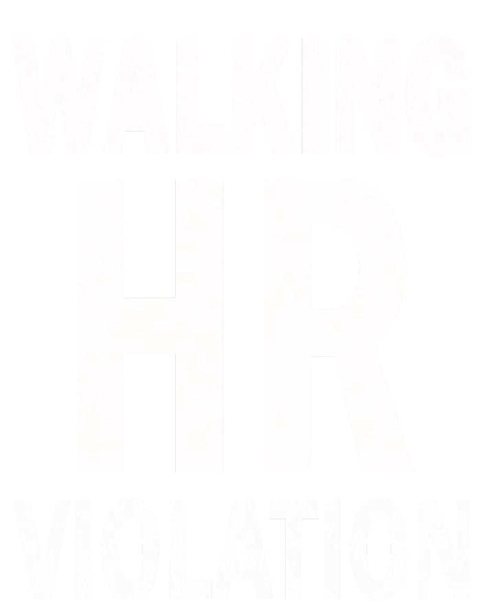 Vintage Walking HR Violation HR Human Resources Nightmare T-Shirt