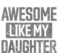 Awesome Like my Daughter Father's Day Dad Day Funny Dad Kids Hoodie