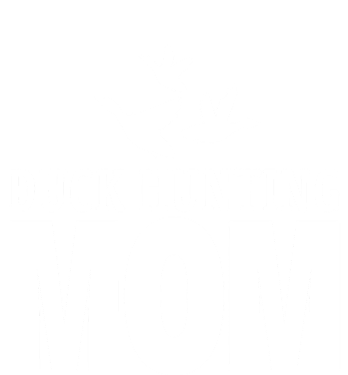 Duck Hunting Mom Flying Ducks Gift Pom Pom 12in Knit Beanie