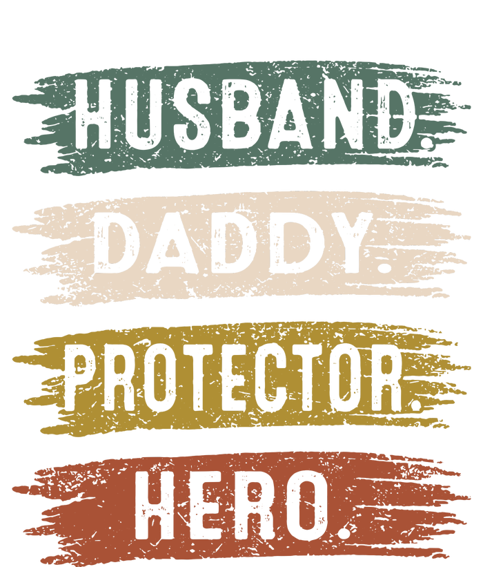 Husband Daddy Protector Hero, Father's Day Cooling Performance Long Sleeve Crew