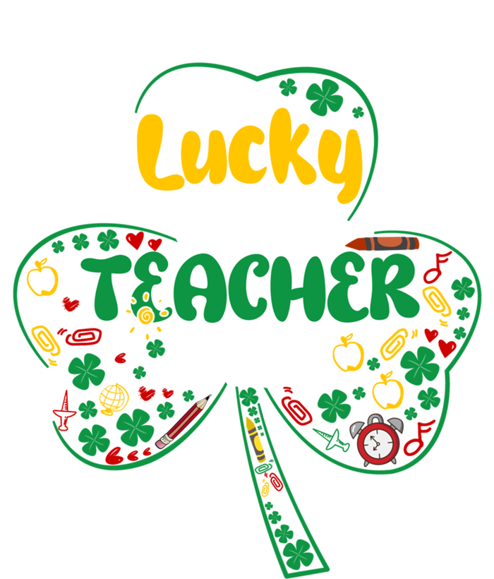 Lucky To Be Teacher Aide St Patricks Day Shamrock Cool Gift Kids Tie-Dye T-Shirt