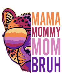 Mama Mommy Mom Bruh Lion Gift Pom Pom 12in Knit Beanie