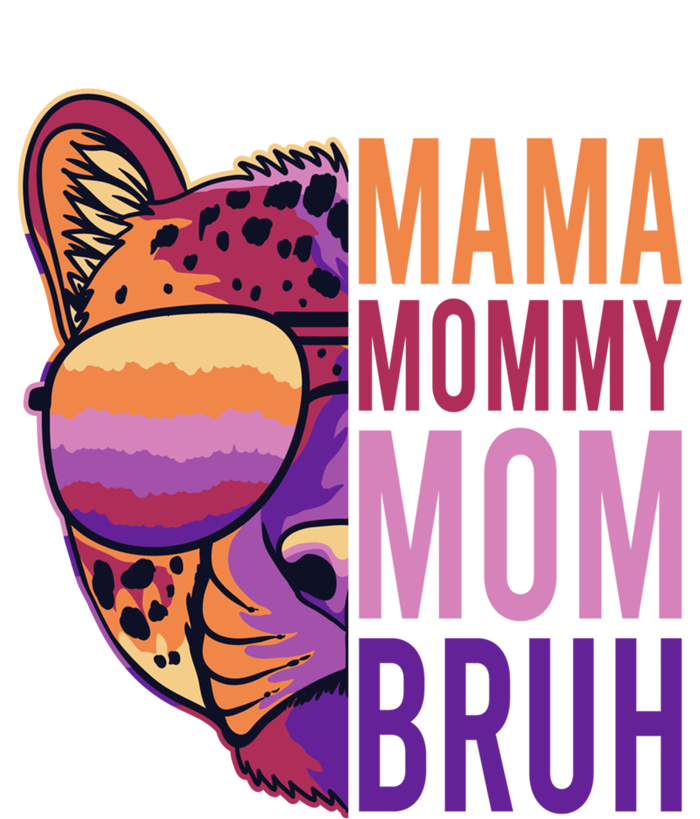 Mama Mommy Mom Bruh Lion Gift Pom Pom 12in Knit Beanie