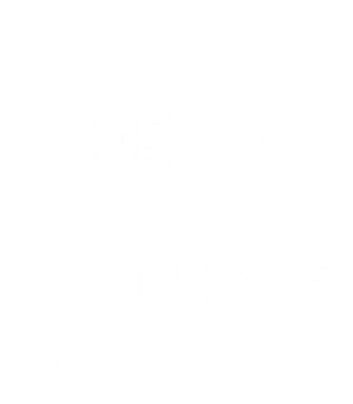 Every Thelma Needs A Louise Matching Best Friends Great Gift Ceramic Bell Ornament