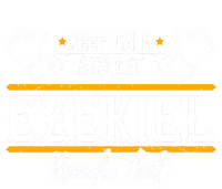 Ezekiel Keep Calm And Let Ezekiel Handle That Gift Ladies Essential Flowy Tank