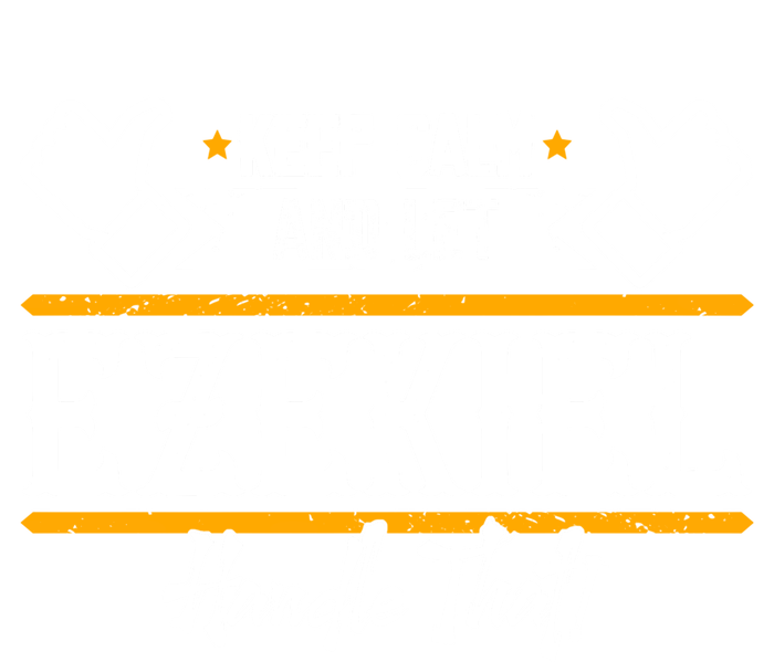 Ezekiel Keep Calm And Let Ezekiel Handle That Gift Ladies Essential Flowy Tank